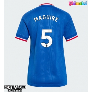 Manchester United Harry Maguire #5 Dámské Venkovní Dres 2026-27 Krátký Rukáv Manchester United Harry Maguire #5 Dámské Venkovní Dres 2026-27 Krátký Rukáv